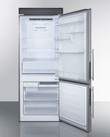 28" Wide Bottom Freezer Refrigerator - (FFBF279SSXH72) - SUMMIT
