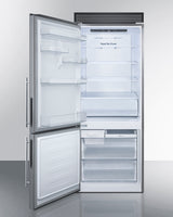 28" Wide Bottom Freezer Refrigerator - (FFBF279SSXH72LHD) - SUMMIT