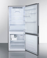 28" Wide Bottom Freezer Refrigerator - (FFBF279SSXIM) - SUMMIT