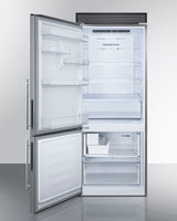 28" Wide Bottom Freezer Refrigerator - (FFBF279SSXIMH72LHD) - SUMMIT
