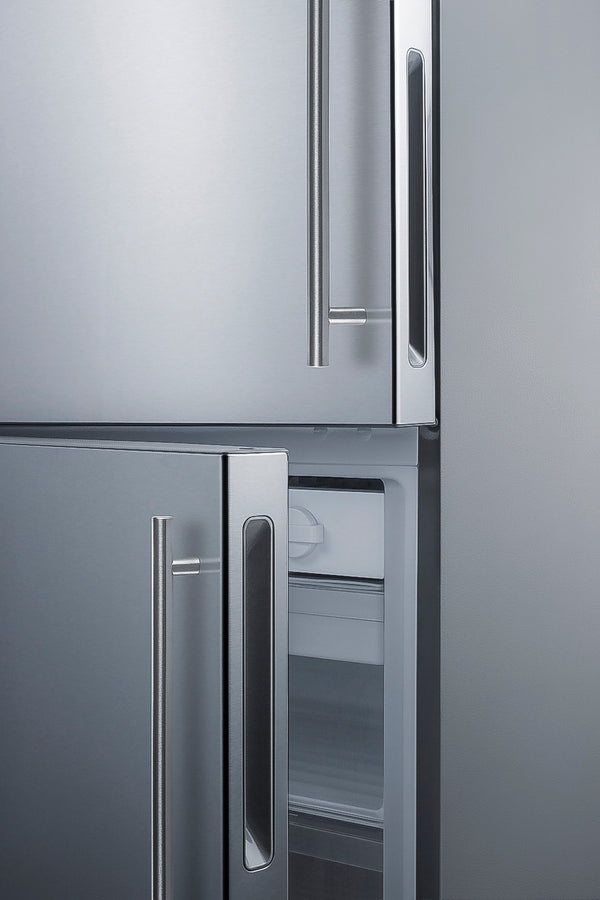 28" Wide Bottom Freezer Refrigerator - (FFBF279SSXIMH72LHD) - SUMMIT