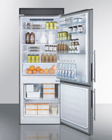 28" Wide Bottom Freezer Refrigerator - (FFBF279SSXIMH72) - SUMMIT