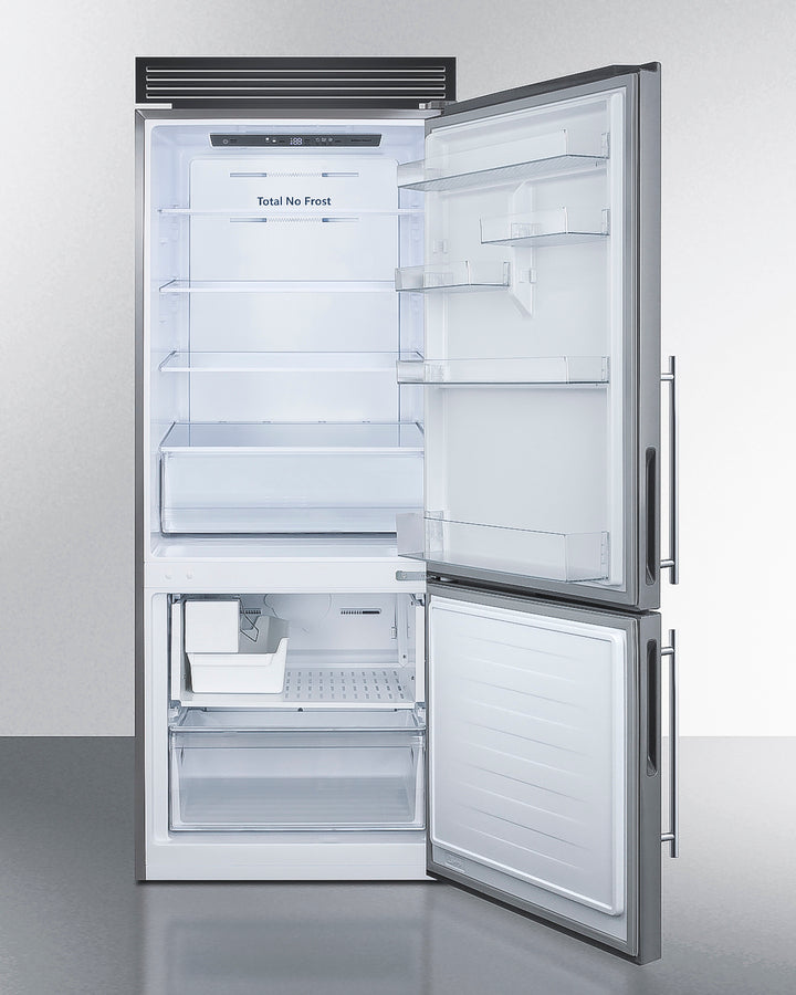 28" Wide Bottom Freezer Refrigerator - (FFBF279SSXIMH72) - SUMMIT