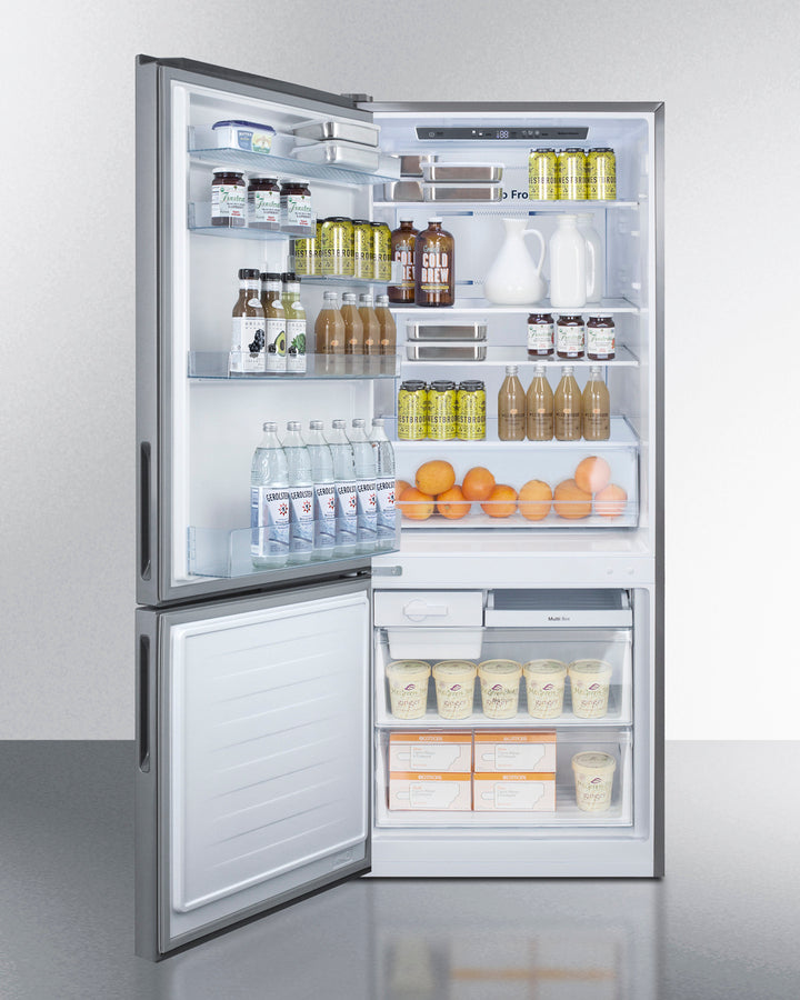 28" Wide Bottom Freezer Refrigerator - (FFBF279SSXLHD) - SUMMIT