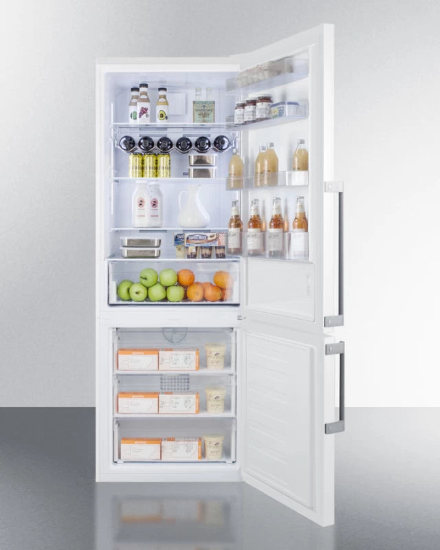 28" Wide Bottom Freezer Refrigerator - (FFBF281W) - SUMMIT