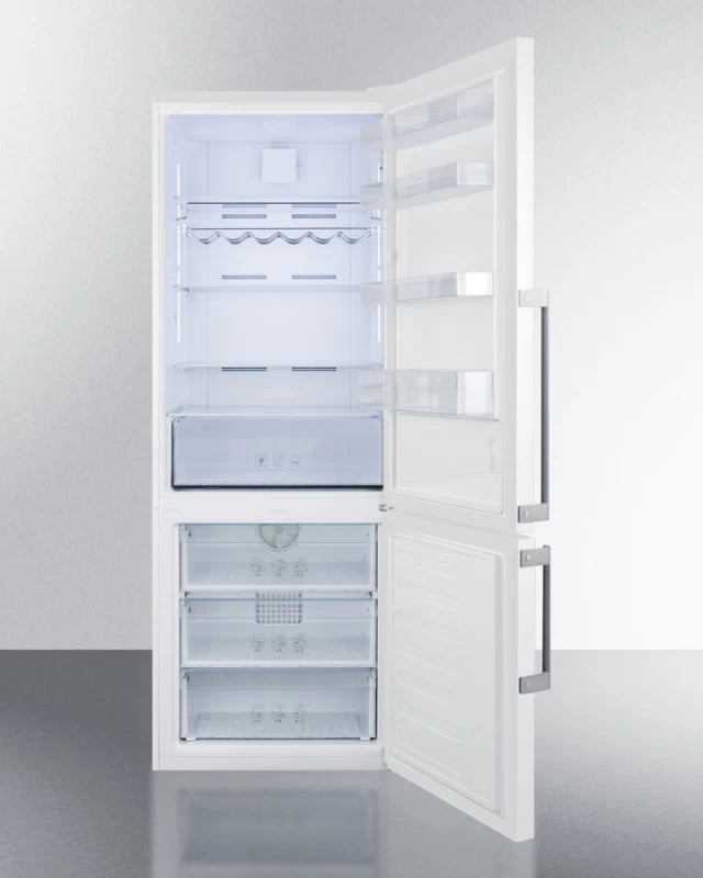 28" Wide Bottom Freezer Refrigerator - (FFBF281W) - SUMMIT