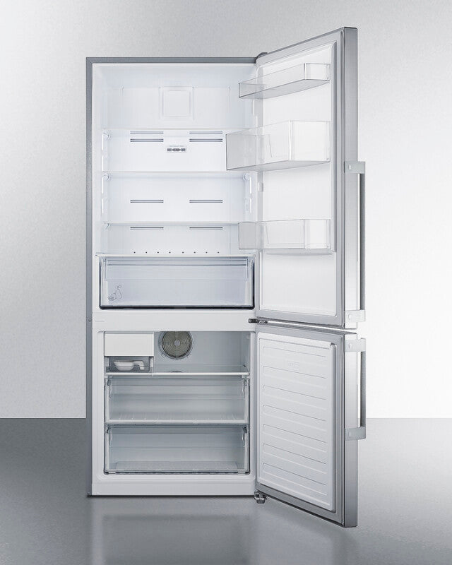 28" Wide Bottom Freezer Refrigerator - (FFBF284SSIM) - SUMMIT