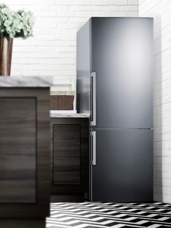 28" Wide Bottom Freezer Refrigerator - (FFBF284SSIM) - SUMMIT