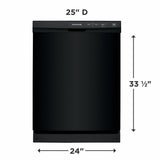 Frigidaire 24" Built-In Dishwasher - (FFCD2413UB) - FRIGIDAIRE