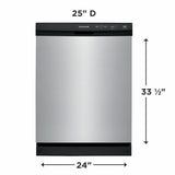 Frigidaire 24" Built-In Dishwasher - (FFCD2413US) - FRIGIDAIRE