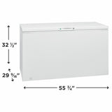 Frigidaire 14.8 Cu. Ft. Chest Freezer - (FFCL1542AW) - FRIGIDAIRE