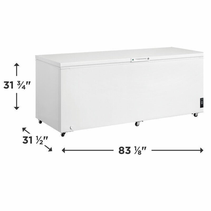 Frigidaire 24.9 Cu. Ft. Chest Freezer - (FFCL2542AW) - FRIGIDAIRE