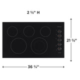 Frigidaire 36" Electric Cooktop - (FFEC3625UB) - FRIGIDAIRE