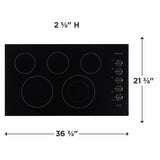 Frigidaire 36" Electric Cooktop - (FFEC3625UB) - FRIGIDAIRE