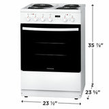 Frigidaire 24" Freestanding Electric Range - (FFEH2422UW) - FRIGIDAIRE