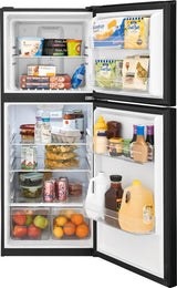 Frigidaire 10.1 Cu. Ft. Top Freezer Apartment-Size Refrigerator - (FFET1022UB) - FRIGIDAIRE