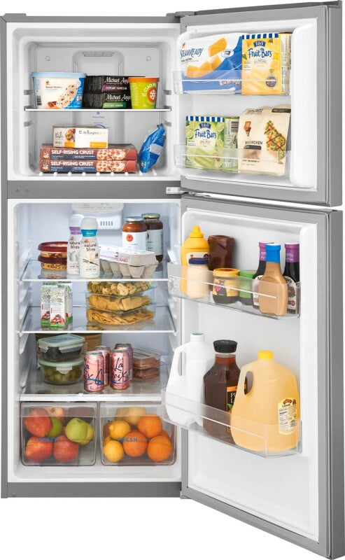 Frigidaire 10.1 Cu. Ft. Top Freezer Apartment-Size Refrigerator - (FFET1022UV) - FRIGIDAIRE