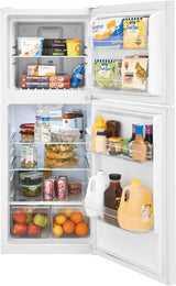 Frigidaire 10.1 Cu. Ft. Top Freezer Apartment-Size Refrigerator - (FFET1022UW) - FRIGIDAIRE