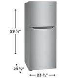 Frigidaire 11.6 Cu. Ft. Top Freezer Apartment-Size Refrigerator - (FFET1222UV) - FRIGIDAIRE