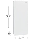 Frigidaire 13 Cu. Ft Upright Freezer - (FFFU13F2VW) - FRIGIDAIRE