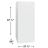 Frigidaire 16 Cu. Ft Upright Freezer - (FFFU16F2VW) - FRIGIDAIRE