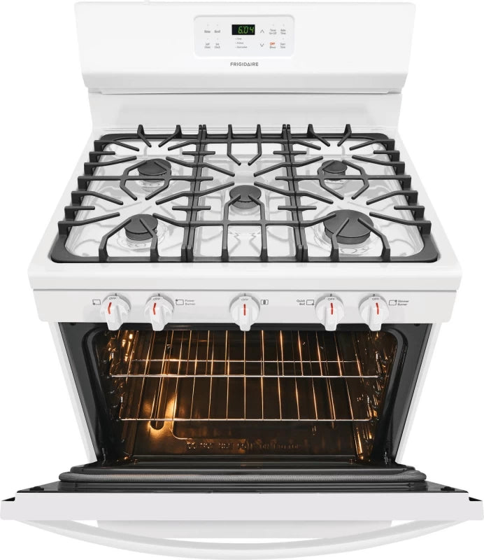 Frigidaire 30" Gas Range - (FFGF3054TW) - FRIGIDAIRE