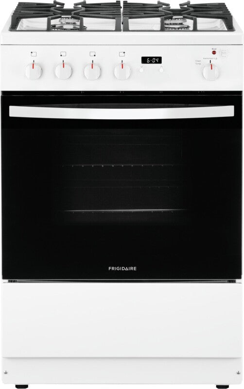 Frigidaire 24" Front Control Freestanding Gas Range - (FFGH2422UW) - FRIGIDAIRE