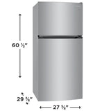 Frigidaire 13.9 Cu. Ft. Top Freezer Refrigerator - (FFHT1425VV) - FRIGIDAIRE