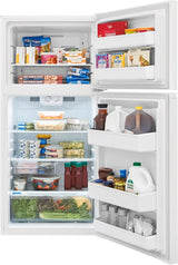 Frigidaire 13.9 Cu. Ft. Top Freezer Refrigerator - (FFHT1425VW) - FRIGIDAIRE