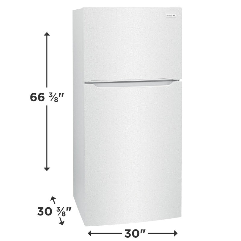 Frigidaire 18.3 Cu. Ft. Top Freezer Refrigerator - (FFHT1814WW) - FRIGIDAIRE