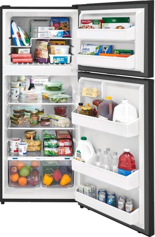 Frigidaire 17.6 Cu. Ft. Top Freezer Refrigerator - (FFHT1822UB) - FRIGIDAIRE