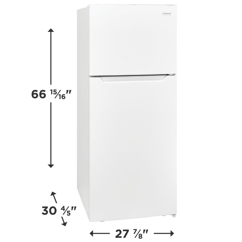 Frigidaire 17.6 Cu. Ft. Top Freezer Refrigerator - (FFHT1822UW) - FRIGIDAIRE