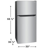 Frigidaire 18.3 Cu. Ft. Top Freezer Refrigerator - (FFHT1835VS) - FRIGIDAIRE
