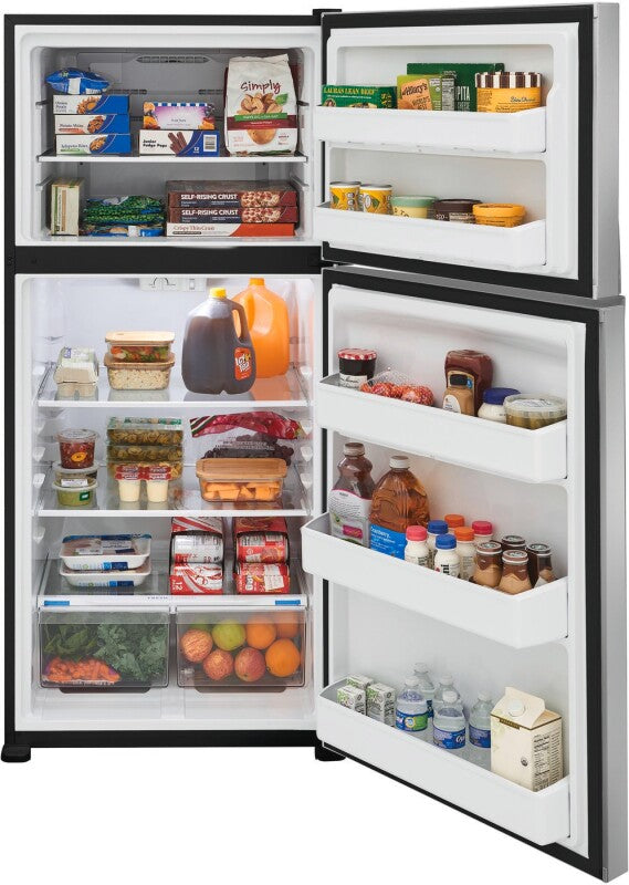 Frigidaire 20.0 Cu. Ft. Top Freezer Refrigerator - (FFHT2022AS) - FRIGIDAIRE