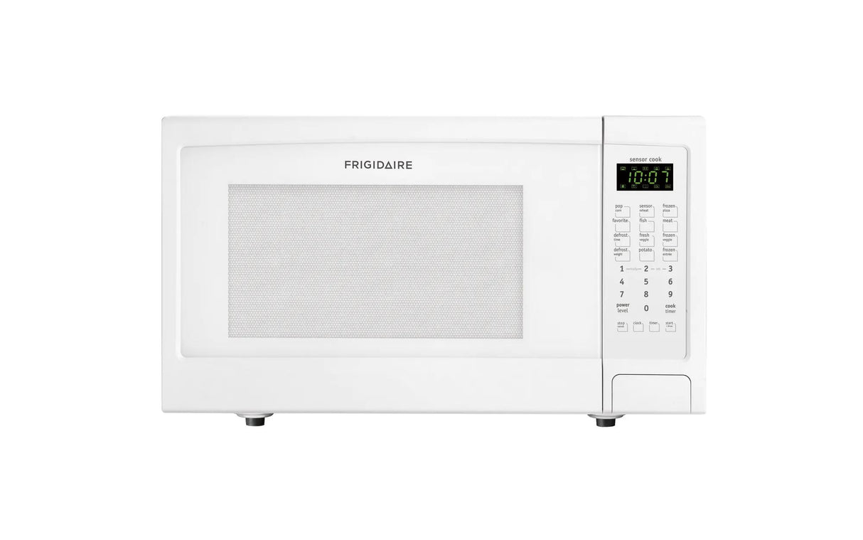 Frigidaire 1.6 Cu. Ft. Countertop Microwave (Built-In Capable), 1,100 Watts, White