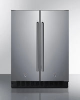 24" Wide Built-in Refrigerator-freezer - (FFRF24SS)