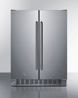 24" Wide Built-in Refrigerator-freezer - (FFRF24SSCSS)