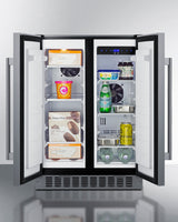 24" Wide Built-in Refrigerator-freezer - (FFRF24SSCSS)