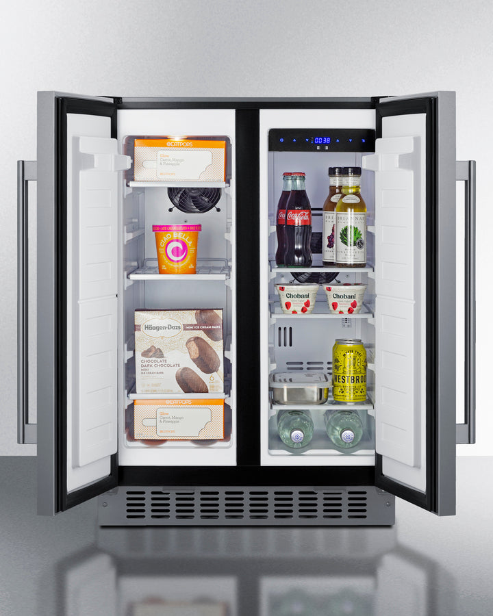 24" Wide Built-in Refrigerator-freezer - (FFRF24SSCSS)