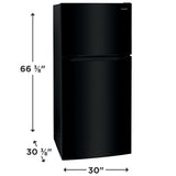 Frigidaire 18.3 Cu. Ft. Top Freezer Refrigerator - (FFTR1835VB) - FRIGIDAIRE