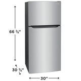 Frigidaire 18.3 Cu. Ft. Top Freezer Refrigerator - (FFTR1835VS) - FRIGIDAIRE