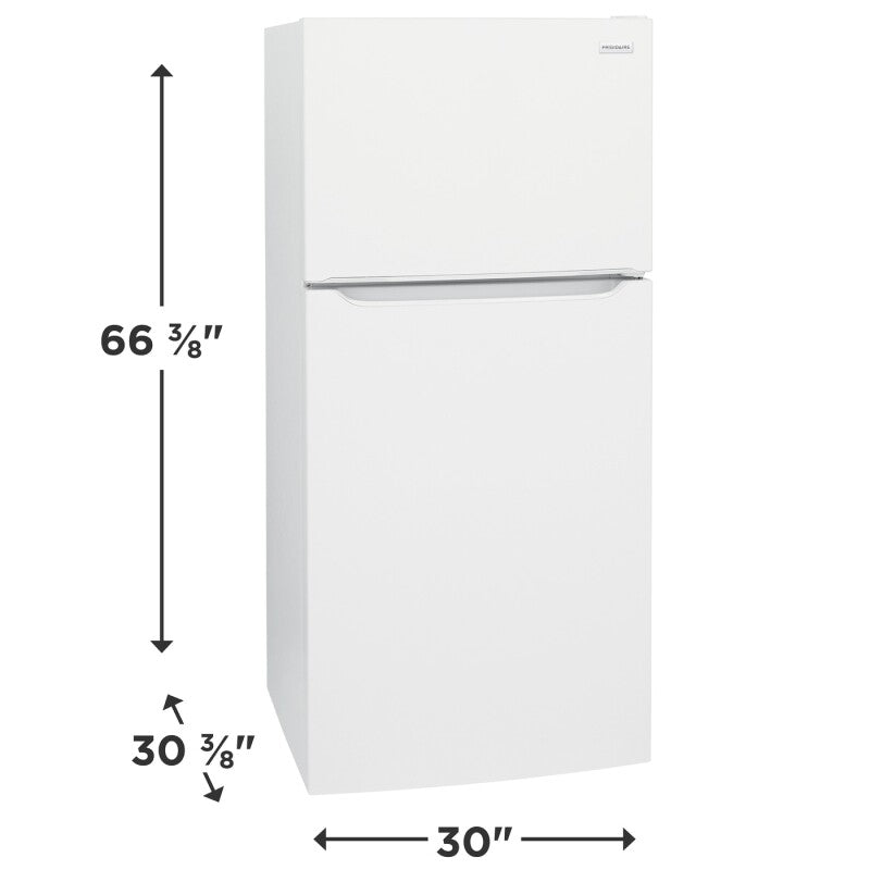 Frigidaire 18.3 Cu. Ft. Top Freezer Refrigerator - (FFTR1835VW) - FRIGIDAIRE
