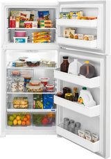 Frigidaire 18.3 Cu. Ft. Top Freezer Refrigerator - (FFTR1835VW) - FRIGIDAIRE