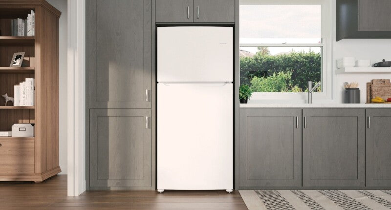 Frigidaire 18.3 Cu. Ft. Top Freezer Refrigerator - (FFTR1835VW) - FRIGIDAIRE