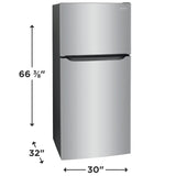 Frigidaire 20.0 Cu. Ft. Top Freezer Refrigerator - (FFTR2045VS) - FRIGIDAIRE