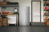 Frigidaire 18 Cu. Ft. Garage-Ready Upright Convertible Freezer / Refrigerator, Fingerprint-Resistant Stainless Steel Look