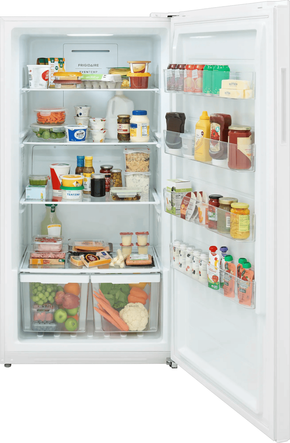 Frigidaire 18 Cu. Ft. Garage-Ready Upright Convertible Freezer / Refrigerator, White