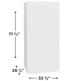 Frigidaire 20.0 Cu. Ft. Upright Freezer - (FFUE2022AW) - FRIGIDAIRE