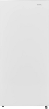 Frigidaire FFUV2126AW 21 cu. ft. garage ready upright freezer in white, front view