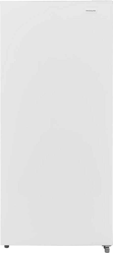 Frigidaire FFUV2126AW 21 cu. ft. garage ready upright freezer in white, front view